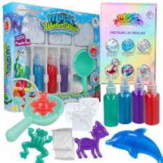 [PACZA] Kreativni set za djecu Čarobni vodeni gel + kalupi Z3421N