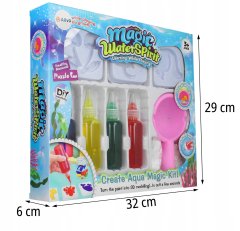 [PACZA] Kreativni set za djecu Čarobni vodeni gel + kalupi Z3420N