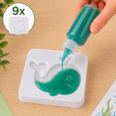 [PACZA] Kreativni set za djecu Čarobni vodeni gel + kalupi Z3422N