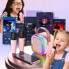 [PACZA] Karaoke set za djecu 2x mikrofon + BLUETOOTH zvučnik Z3345R