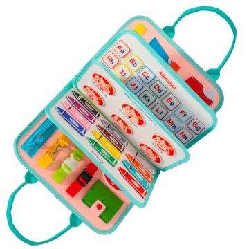 [PACZA] Montessori senzorno manipulativna knjiga Z3352