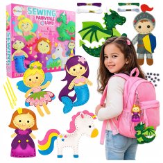 [PACZA] Set za šivanje filcom za djecu 27 dijelova Z3356