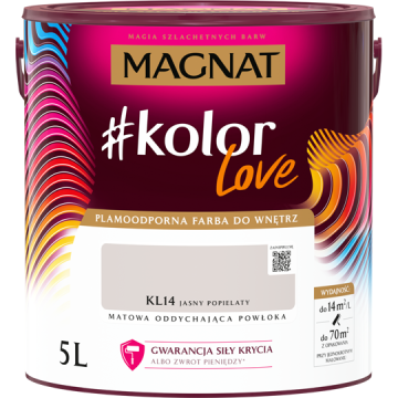 Magnat #kolorLove KL14 svijetlo pepeljasta 5L BS