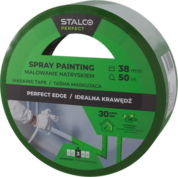 STALCO maskirna traka za farbanje prskanjem 38 mm x 50 m SAVRŠENA