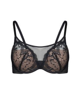 Crown Esotiq push-up grudnjak | Crni DEPOSIT 75C