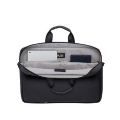 RivaCase 16" kožna torba za laptop, crna, 8940