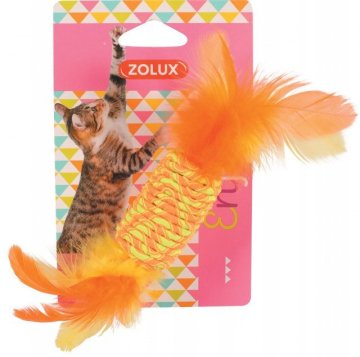 Zolux | Fleksibilni bomboni s perjem | 5 cm - Fleksibilni bomboni s perjem | 5 cm