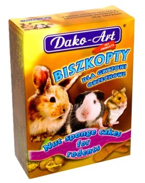 Dako-Art | Poslastice za glodavce | Keksi - Keksi od orašastih plodova 50g