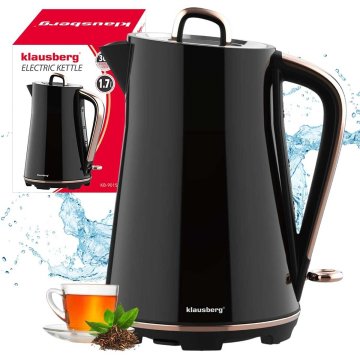 KLAUSBERG ELEKTRIČNI KUHALO ZA VODU 1,7 L KB-9015 CRNI