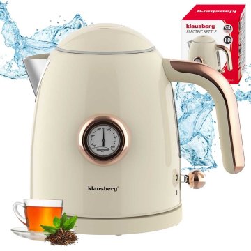 KLAUSBERG ELEKTRIČNI KUHALO ZA VODU 1L S TERMOMETROM KB-9018