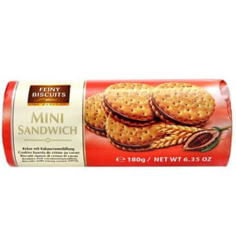 Feiny keksi Mini Marquises s čokoladnim nadjevom 180 g