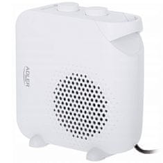 FOX BIJELI VENTILATORSKI GRIJAČ 2000W AD 7725W - DE-AD7725W