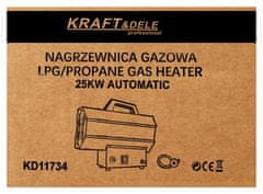 Kraft&Dele Plinski grijač 25kW + reduktor KD11734