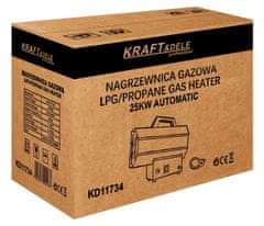 Kraft&Dele Plinski grijač 25kW + reduktor KD11734
