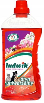 Ludwik univerzalna tekućina za pranje rublja protiv mirisa životinja 1 l