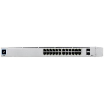 Ubiquiti USW-PRO-24-EU 24 GbE priključka; 2x 10G SFP+ Layer 3 preklapanje