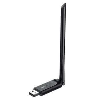 Northix Ugreen AC650 dvopojasni WiFi USB adapter - crni