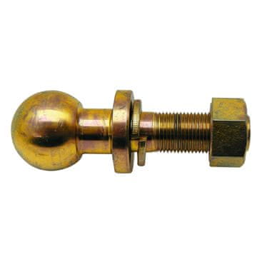 Kuglasti klin za poljoprivrednu prikolicu, promjer 25,4 mm, 1 inč, navoj 1 UNF, duljina 70 mm