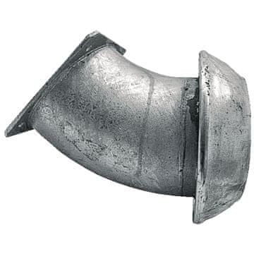 Koljeno 45° DN 108/4" Perrot sustav, prirubnica 4", razmak rupa 150 x 150 mm