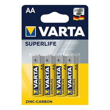 Northix Varta Superlife AA baterije, 4 komada u blisteru