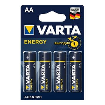 Northix Varta Energy alkalne baterije AA, 4 komada u blisteru