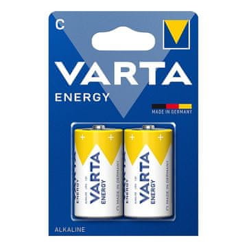 Northix Varta Energy alkalne baterije C, 2 komada u blisteru