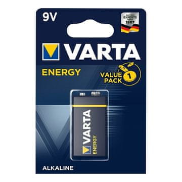 Northix Varta Energy alkalna baterija 9V u blisteru