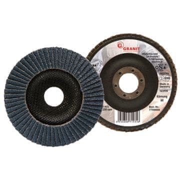 Brusni disk za lepezasto brušenje GRANIT 125mm K60 10 kom.