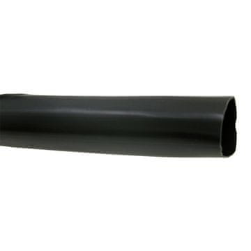 Granit PVC izolacijsko crijevo, crno, unutarnji promjer 12 mm, stijenka 0,8 mm, 10 kV/mm, 25 m