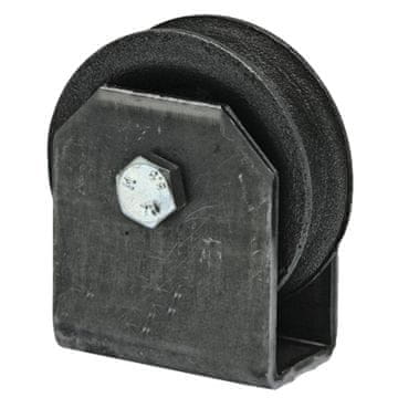 Granit Kolotura za sajlu s nosačem, promjer 80 mm