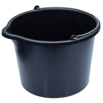 Kanta, posuda, građevinska, plastična, crna, kapacitet ABUD4 16 l