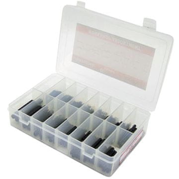 Set ekspanzijskih čahura 2-8 mm, 300 komada, čelik DIN 1481, 16 veličina, kutija