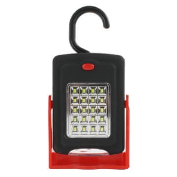 Baterijska radionička svjetiljka s magnetom 20 LED 90x60x20 mm 100 lm LB004