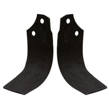 Granit Lijevi nož za kultivator 185x70x6mm za SICMA MIGLIANICO 4811401 SIM-16L