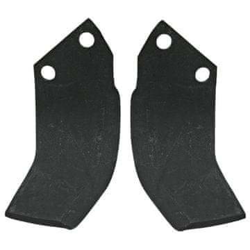 Granit Lijevi nož za kultivator 188x90x8mm za KUHN K1601100 KUH-74L