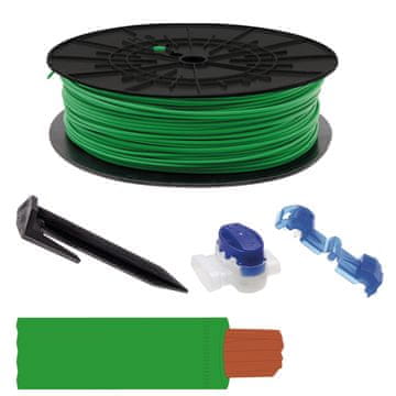 Komplet za montažu robotske kosilice, duljina 250 m, Ø 2,7 mm, zeleni 0010004P