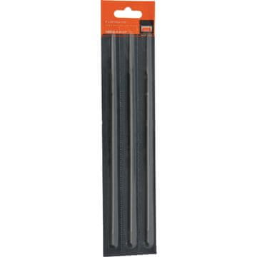 Okrugla turpija za oštrenje lanaca, promjer 4 mm, duljina 200 mm - 3 kom. 37271003