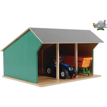 Kids Globe Drvena kućica za traktor 1:32 450 x 380 x 220 mm Dječji globus KG610192