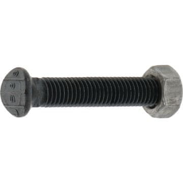 Vijak za plug s maticom, navoj M12, duljina 70 mm, 8.8, za elemente pluga 30.011