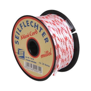 Northix Mini kord od poliestera. 3 mm. 20 m. pleten. razni