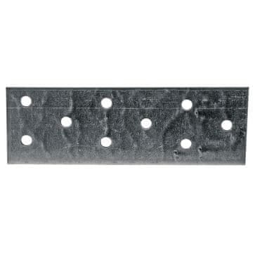 Granit Plosnati perforirani stolarski spojnik 120x40x2mm čelik za spojeve x1 kom.