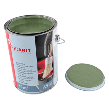 Zeleni lak za farbu RAL 6011 zelena rezeda WILCKENS GRANIT limenka 2,5 l