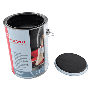 Sennebogen crni lak za farbu RAL 9005 WILCKENS GRANIT limenka 2,5 l