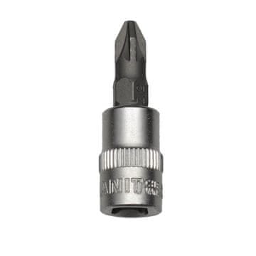 PZ2 Phillips bit s nastavkom od 1/4" CRNO IZDANJE