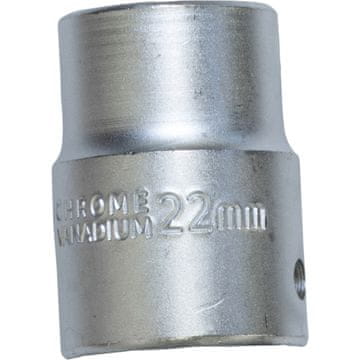 Nasadni ključ za 3/4", šesterokutni, veličine 22 mm, kratki