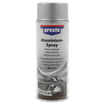 Presto Aluminijski sprej, srebrni metalik, 400 ml
