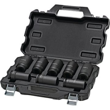 Set udarnih nasadnih ključeva 3/4", šesterokutni, 8 dijelova.