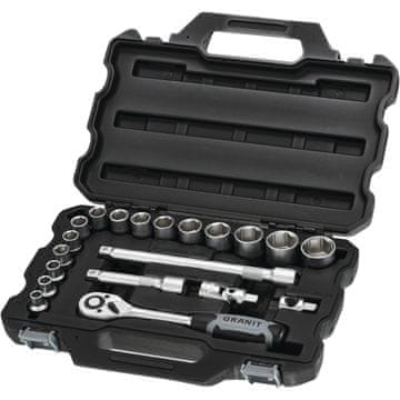 Set nasadnih ključeva 1/2” CRNO IZDANJE 20 komada.