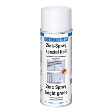 WEICON Cinkov sprej RAL 9006, limenka 400 ml