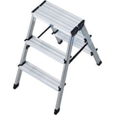 KRAUSE Dvostruke prečke ljestve 150 kg 650 mm 2x3